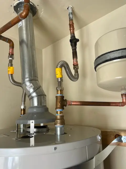 Water heater installation and plumbing repair in East Pines